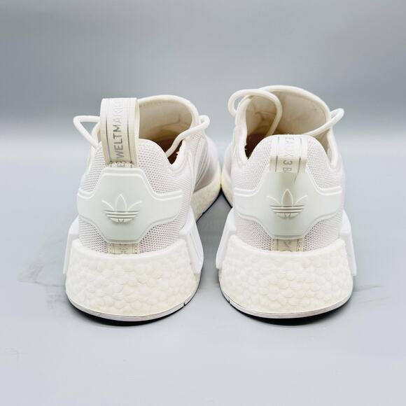 Adidas Shoes Womens 9 White Primeblue NMD R1 Athletic Running Sneakers Comfort - Picture 7 of 13